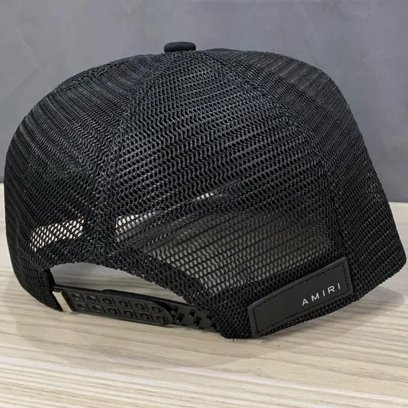 Amiri mesh trucker hat summer fashion sun cap - Picture 4 of 5